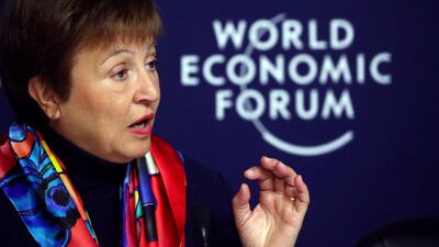 The year ahead will be like "navigating an obstacle course" warns IMF managing director Kristalina Georgieva. Reuters