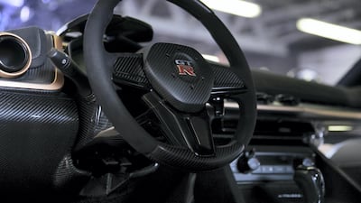 It is a collaboration with Italian company Italdesign. Reem Mohammed / The National