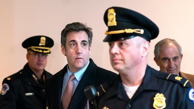 Michael Cohen: guilty, sentenced to three years in prison. Donald Trump’s long-time lawyer pled guilty to campaign finance and tax violations, as well as lying to Congress. EPA