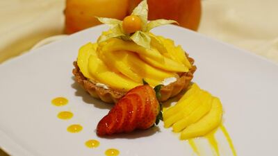 Mango tart. Courtesy Al Bustan Centre & Residence