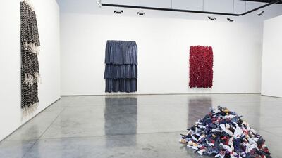 Approaching Entropy is the latest solo show by Hassan Sharif. Courtesy Gallery Isabelle Van Den Eynde