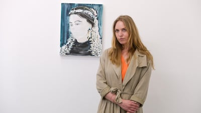 The Lithuanian artist is taking part for one month artist residency program. Khushnum Bhandari / The National