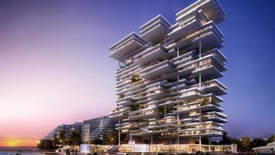 The penthouse at One at Palm Jumeirah sprawls across 42,477 square-feet, and is decked with a staggering 16,641 square-feet of balcony area.