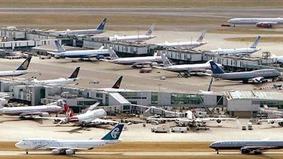 More than 20 countries attended a Moscow meeting last month to draw up counter measures against Europe's carbon-tax legislation. Above, Heathrow airport in the UK. AFP