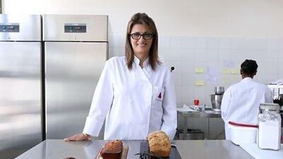Areej Jomaa is the chef at the Sweet Connection bakery in Dubai, the emirate's first gluten-free bakery. Pawan Singh / The National