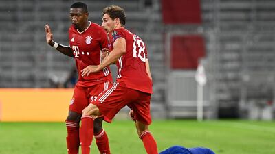 David Alaba – 7. One of the world’s best left backs has become one of the world’s best centre-backs. Composed for what was a largely straightforward assignment. AFP