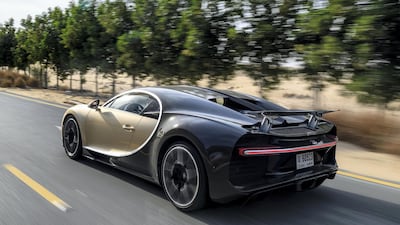 The Chiron has 1,600Nm of torque. Bugatti Automobiles SAS