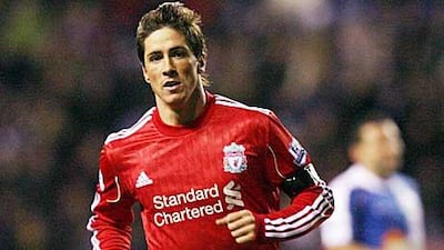 Fernando Torres, Liverpool’s striker, seems to have returned to form.