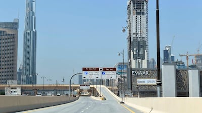 The new bridges will allow better access directly to Dubai Mall's car parks, cutting traffic in the surrounding streets. Courtesy: Dubai Media Office / RTA