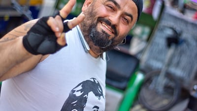 Sultan Selim, a Turkish former electrical engineer, was one of few pedicab drivers who would talk to us for this feature. Shahzad Sheikh for The National