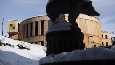 View of the Congress Center, the venue of the 50th Annual Meeting of the World Economic Forum, in Davos, Switzerland. It takes place from 21 to 24 January. EPA