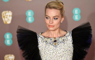 Margot Robbie divided opinion in her Chanel Haute Couture gown. Reuters