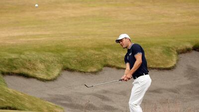 Martin Kaymer plays a shot on the 13th hole. Mike Ehrmann / Getty Images / June 18, 2015