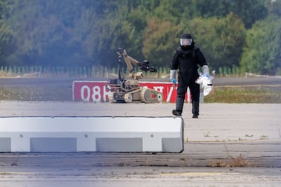 A drone incident in Leipzig this week has been linked to incendiary parcels sent across Europe two years ago. Getty Images
