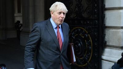 Britain's prime minister Boris Johnson was entrusted with a whopping majority by the UK electorate in 2019. AFP