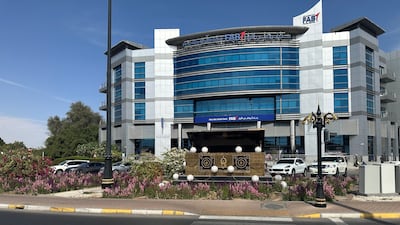 The sculpture originally located at the Al Mandous Roundabout was installed at the intersection of Ali Bin Abi Talib Street and Hessa Bint Mohammed Street. Photo: Rana Afifi