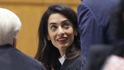 The human rights lawyer Amal Clooney. Vincent Kessler / Reuters