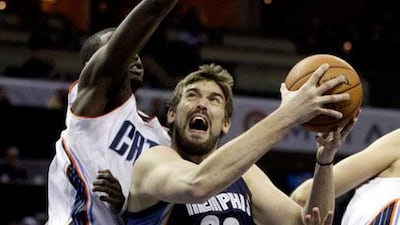 Memphis Grizzlies' Marc Gasol.