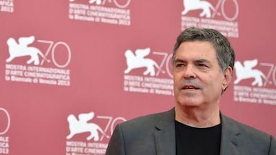 The Israeli filmmaker Amos Gitai's film Ana Arabia is in competition at the Venice Film Festival. Gabriel Bouys / AFP