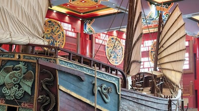 A themed part of the Ibn Battuta Mall complex that is modelled after the golden era of ancient China. The National