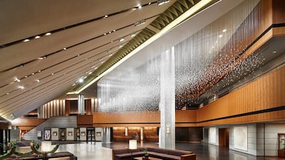 The main lobby of The Shilla hotel in Seoul. Courtesy The Shilla Hotels & Resorts