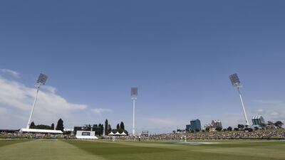 A view of the ground at Mount Maunganui. Reuters