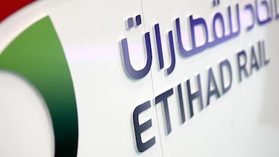 Etihad Rail is testing and commissioning rail freight services on phase A of its rail network, running from Shah and Habshan to Ruwais. Rich-Joseph Facun / The National