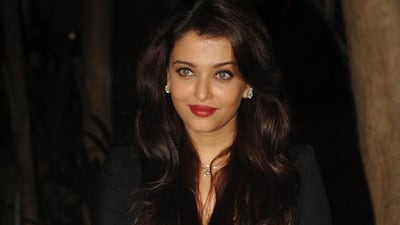 Indian Bollywood actress Aishwarya Rai Bachchan was spotted in Sharjah this weekend. AFP photo
