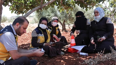 This is a 'huge number', said Habibulhaq Javed, who heads Syria's UNMAS team. 'Currently, Syria is reporting the highest number of victims caused by explosive ordnance globally.'