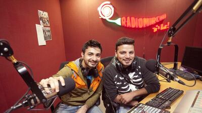 Mohit Dantre, left, and Vikrant Bhatnagar. Jaime Puebla / The National