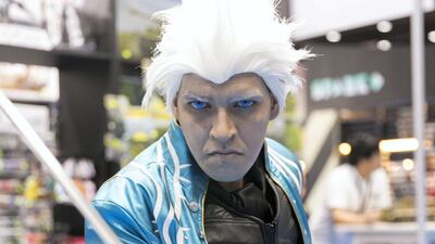 An anime-inspired outfit. Reem Mohammed / The National