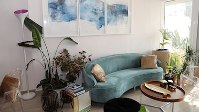 The living room. Pawan Singh / The National