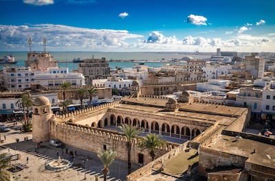 The Medina of Sousse helped recreate Roman-era Jerusalem in Monty Python’s Life of Brian, with the fortified Tunisian city giving the comedy a convincing ancient setting. Getty Images