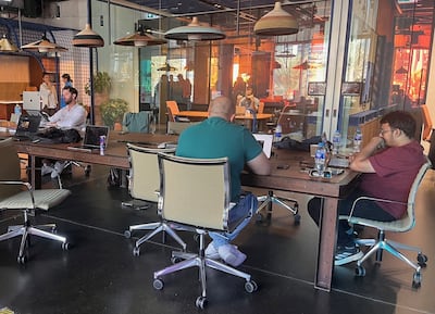 Dubai Founders HQ is located at the 25Hours Hotel at One Central in Dubai World Trade Centre. Aarti Nagraj / The National