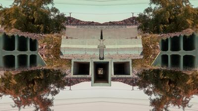 'State 04' by Alaa Edris (2011), part of her exhibition Unreal. Unseen. Untouched., on view at 1x1 Art Gallery at Alserkal Avenue. Courtesy of the artist