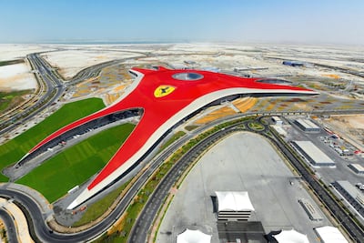 Ferrari World theme park in Abu Dhabi. EPA