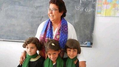 Razia Jan hopes her school will help bring up a new generation of Afghan women.