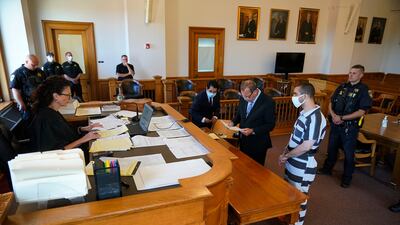 Mr Matar told 'The New York Post' that a tweet announcing the author's visit to the Chautauqua Institution gave him the idea of going there. AP