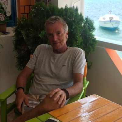 Barcelona season ticket holder Michael Turner. Courtesy Andy Mitten