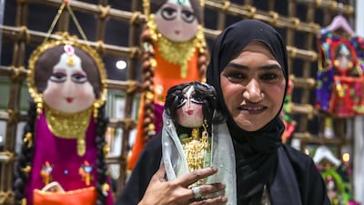 The event has doll-making and handicraft workshops for visitors