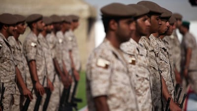 UAE national service for all Emirati men became law on Saturday. Sammy Dallal / The National