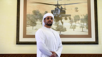 Mohamed Buti Al Mazrouei, 47, at his home in Al Ain.