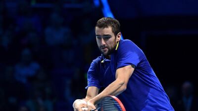 Marin Cilic: Since 2008, Cilic has amassed an impressive 14 career titles and broken into the world’s top 10. The Croatian’s career high came last year when he beat Kei Nishikori in the final of the US Open. The world No 13 is coached by UAE Royals teammate Ivanisevic. AFP PHOTO/LEON NEAL