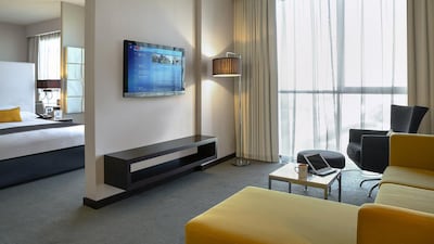 Wi-Fi, although available throughout the property, costs Dh55 per day. Courtesy Centro Hotels by Rotana