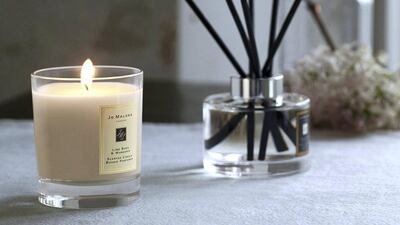 Identify an aroma that works for you, and introduce it in your private zone via scented candles or diffusers. Courtesy Namshi
