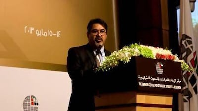 Dr Farrukh Iqbal, a director for the GCC, Middle East and North Africa region at the World Bank, said at a labour mobiliy conference in Abu Dhabi that "GCC countries are major stakeholders in development and migration" and many migrant workers live in the region. Christopher Pike / The National