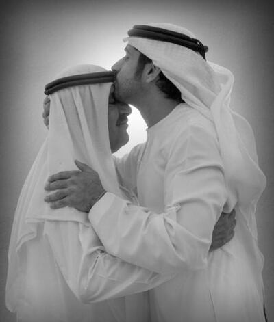 Sheikh Hamdan bin Mohammed, Crown Prince of Dubai, shared a picture of him with Sheikh Hamdan bin Rashid on Instagram.