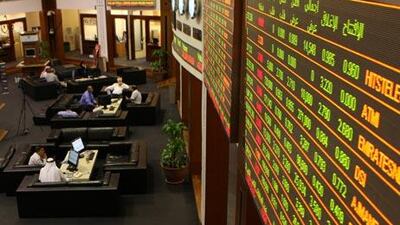 Property stocks lagged but Air Arabia flew into pole position as one of the Dubai main market's top gainers at the close.