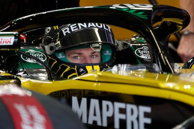 Nico Hulkenberg will start the Mexian Grand Pix from seventh on the grid for Renault. AP Photo
