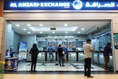 In the first nine months of last year, 24 per cent of Al Ansari Exchange's remittances took place through its digital channel. Delores Johnson / The National
